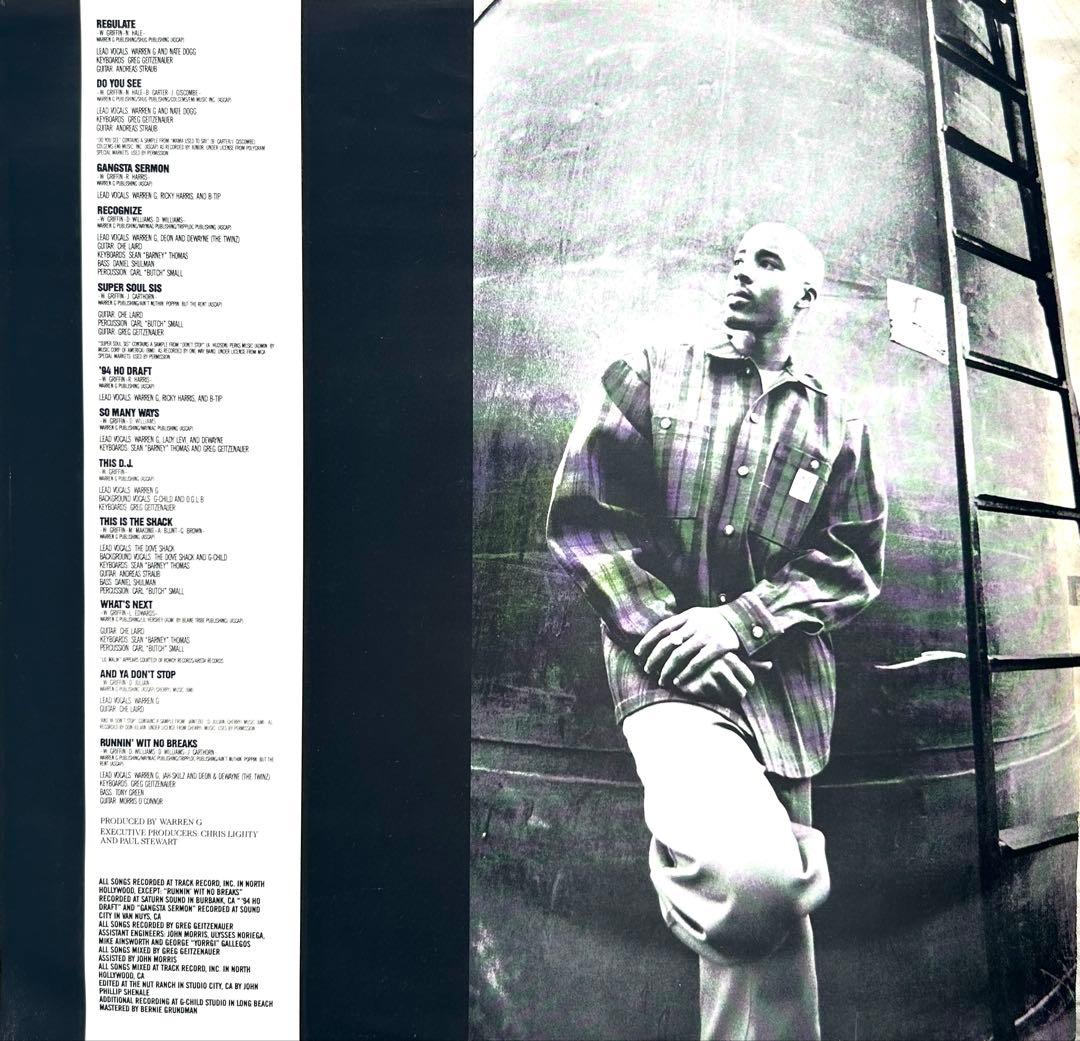 M*s様 Warren G regulate...g funk era LP