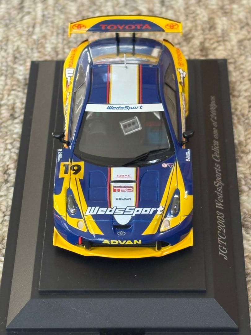 エブロ 1/43 WedsSports Celica JGTC2003