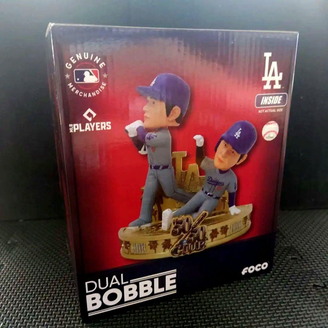 新品未開封 数量限定50-50記念ボブルヘッド ドジャース 大谷翔平