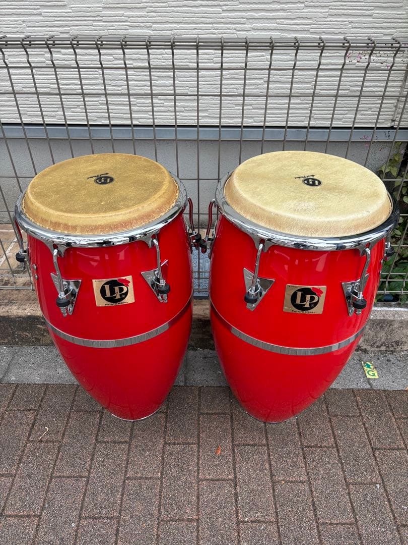 LP Patato コンガ 赤 2台セット