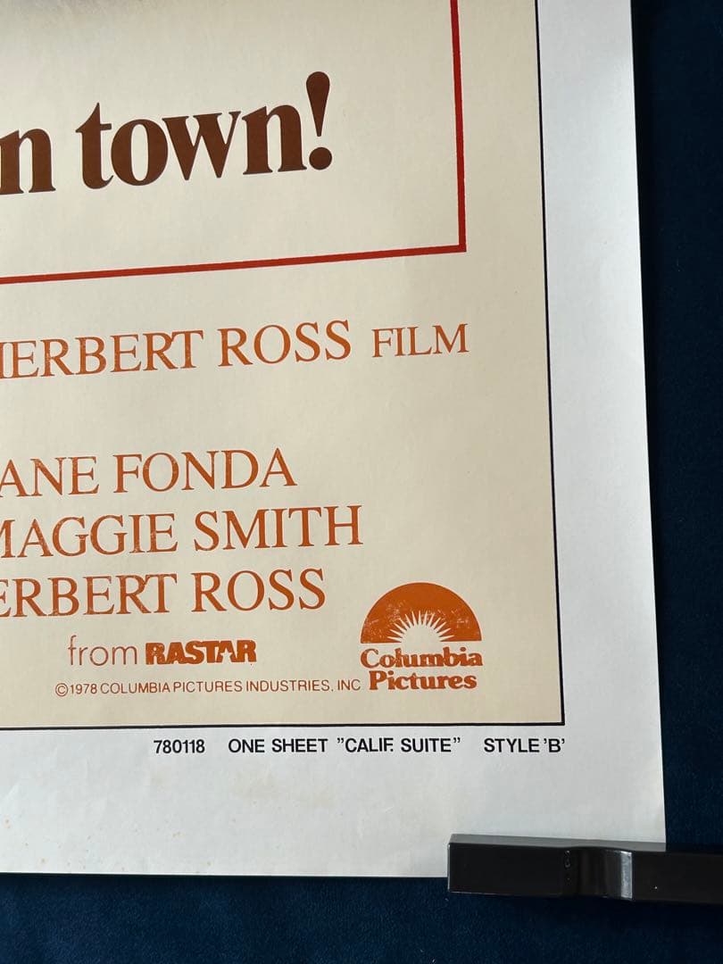 カルフォルニア・スイート　USオリジナル映画ポスター