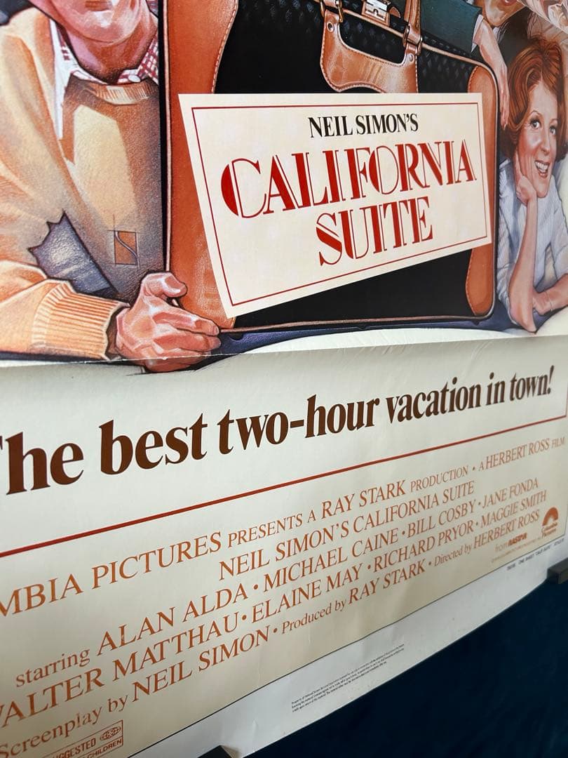 カルフォルニア・スイート　USオリジナル映画ポスター