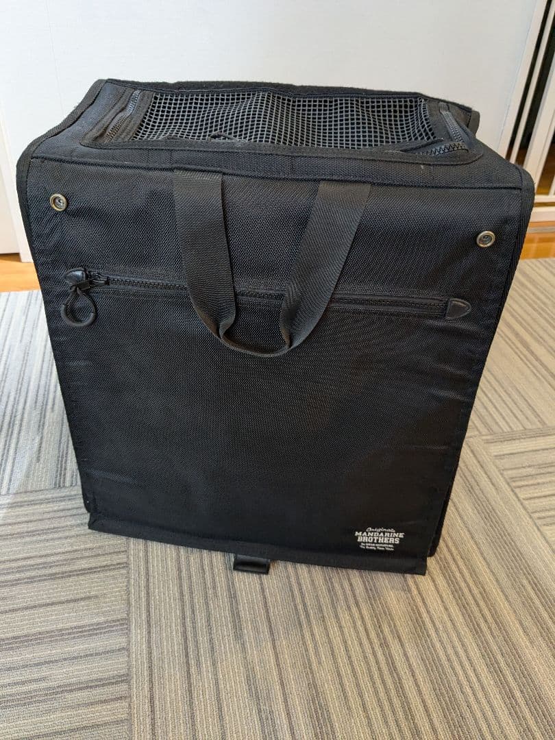 ブラック★マンダリンブラザーズブリクストンキャリーバックパック　リュック