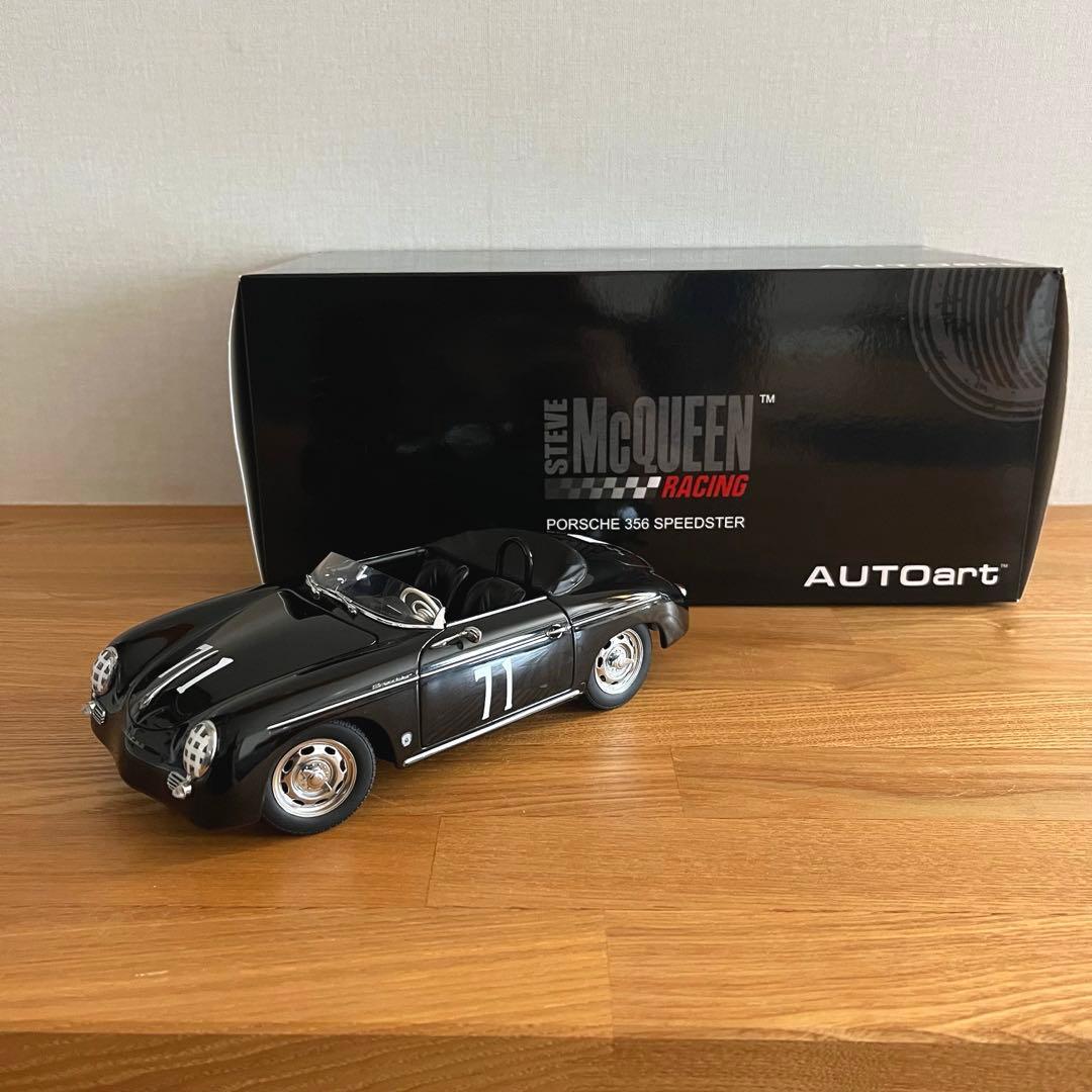 【ミニカー 希少】オートアート 1/18 ポルシェ 356 スピードスター