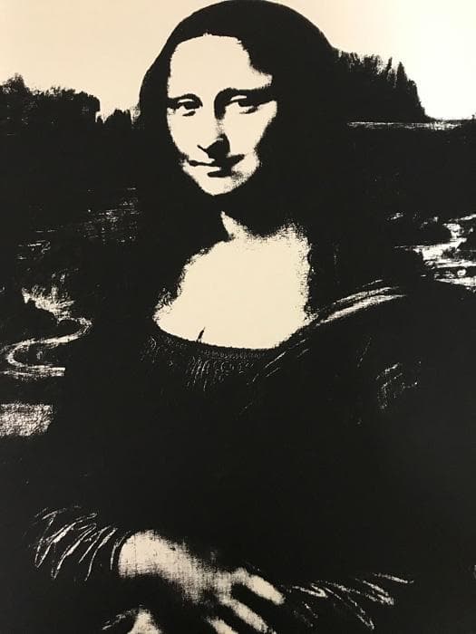 額装済/Sunday B Morning モナリザ 限定2500/ウォーホル