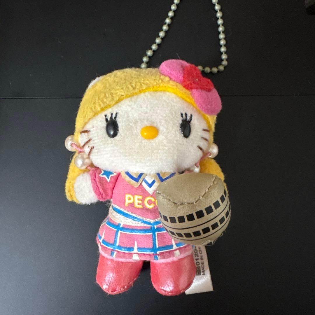 ハローキティ キーホルダー　ぬいぐるみ　キティちゃん　ゴリエ衣装　サンリオ