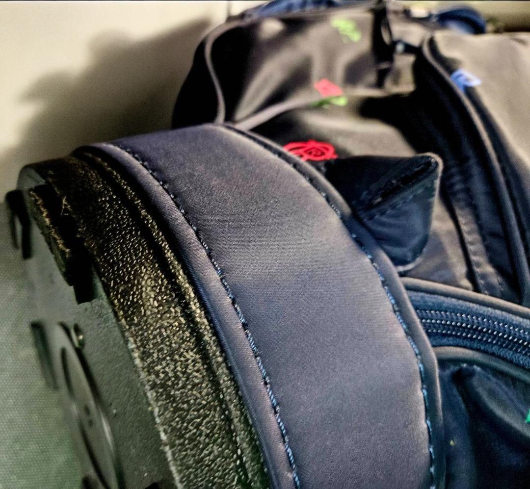 501超美品Polo マルチカラーゴルフバッグ