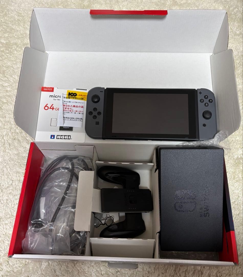 Nintendo Switch本体　64GBメモリセット