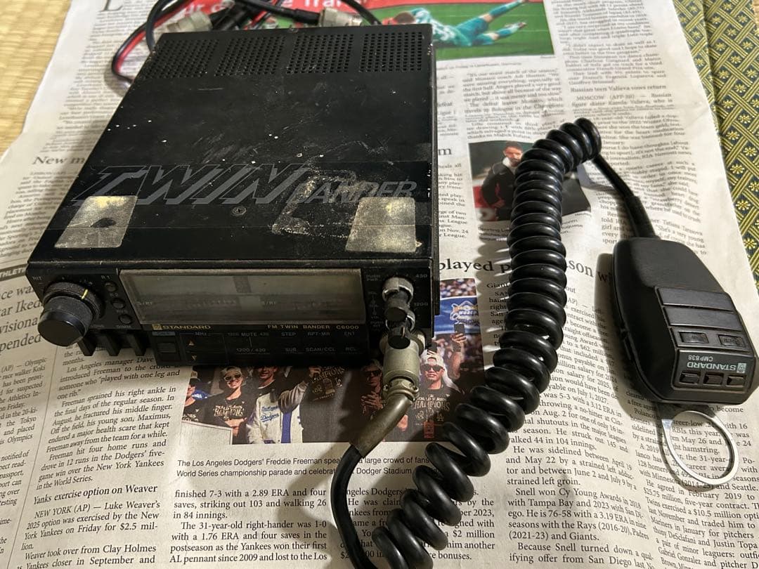 無線機まとめて(コールサインステッカー付き)