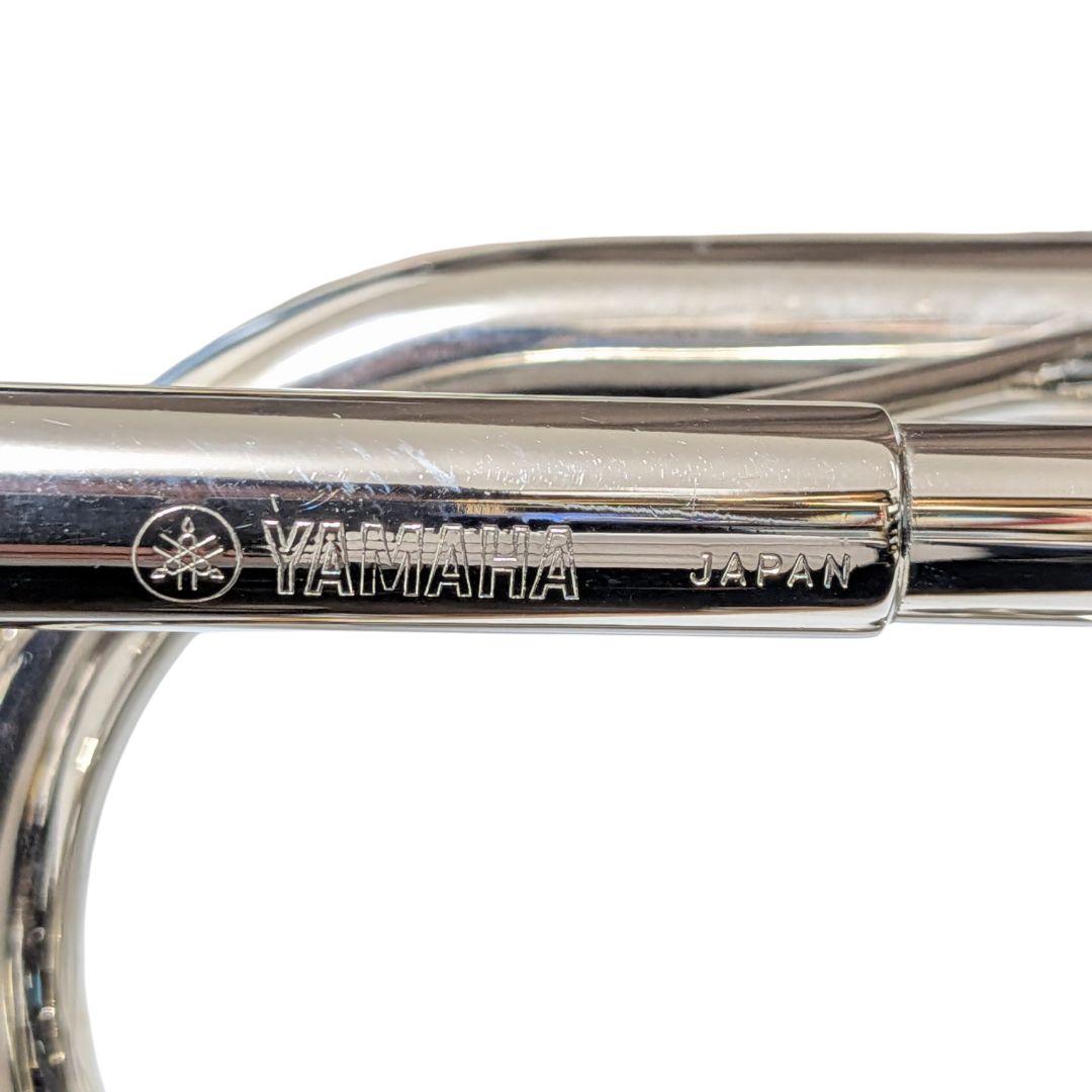 美品 ヤマハ トランペット YTR-136 シルバー マウスピース付