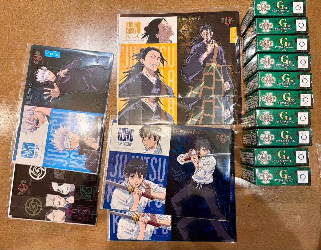 一番くじ 呪術廻戦0 A賞乙骨憂太 ラストワン賞 折本里香 フィギュア とおまけ