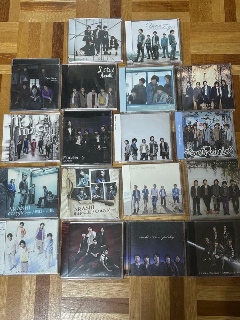 嵐　CDまとめ売り　シングル・アルバム48枚