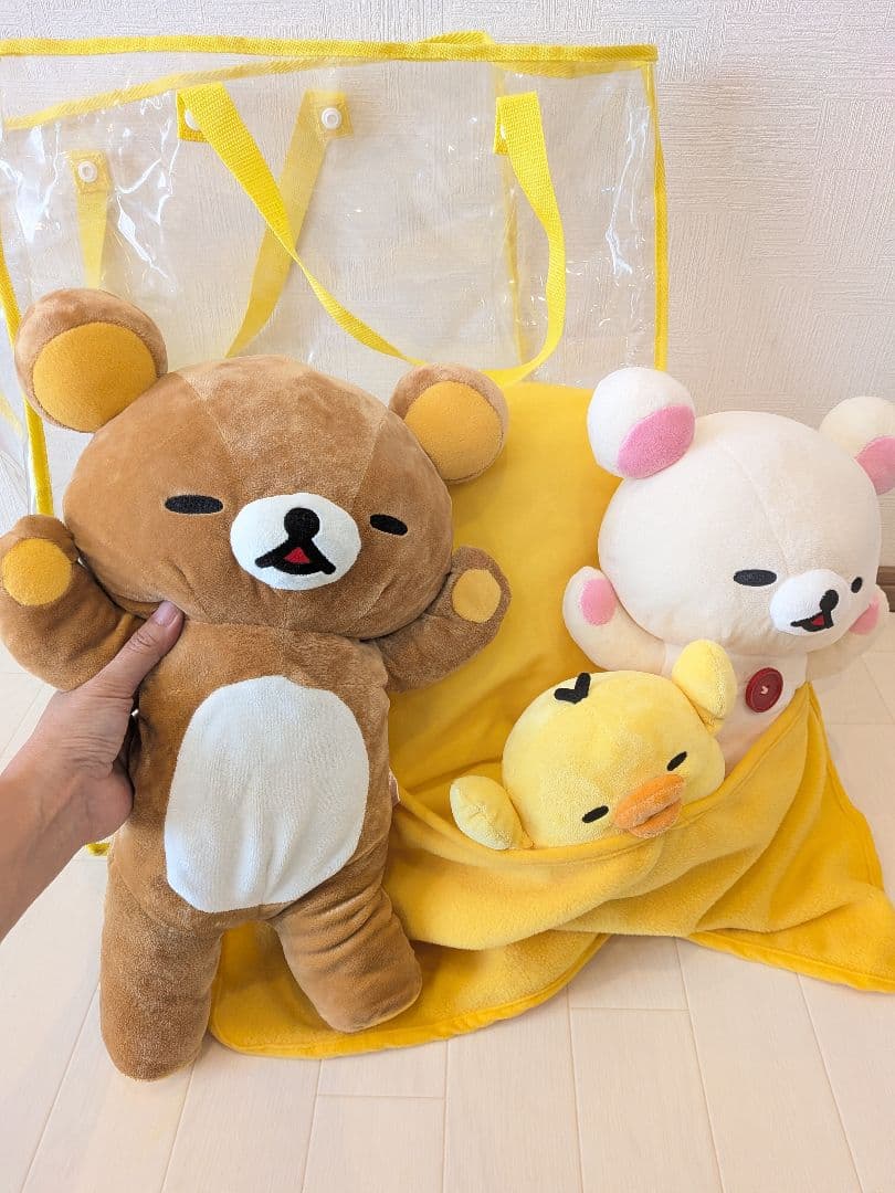 希少　リラックマ あつめてぬいぐるみ　 みんなでお昼寝2005年　限定品