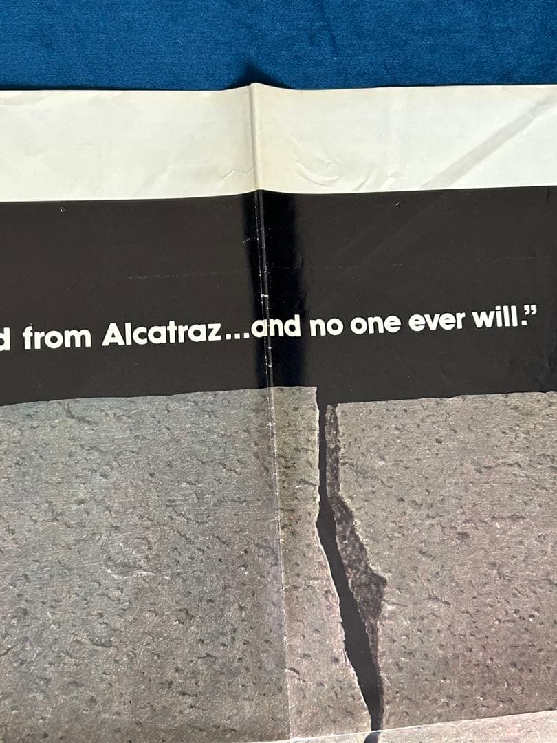 アルカトラズからの脱出 USオリジナル映画ポスター