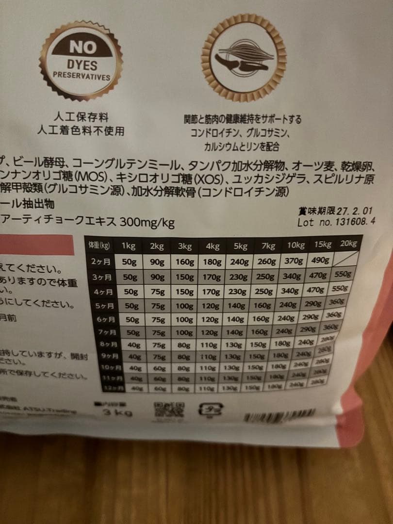 ELMO ドッグフード パピー 7.8kg 合計7袋