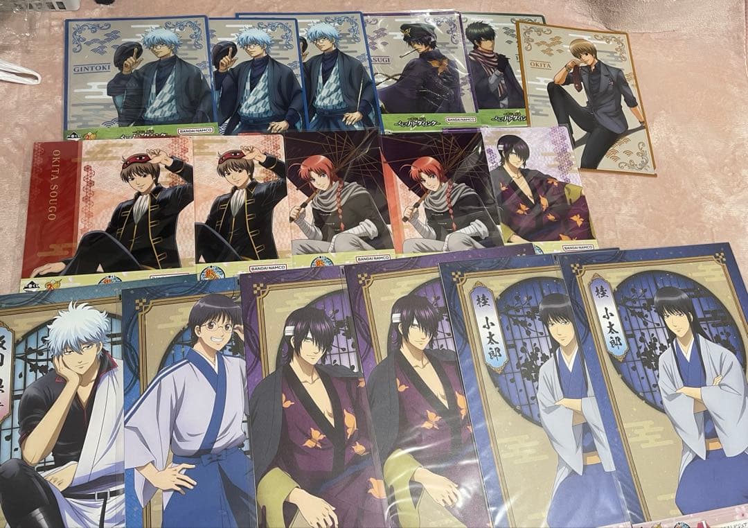 【バラ売り可】銀魂 フィギア 缶バッジ ファイル ラバーチャーム 坂田銀時 土方