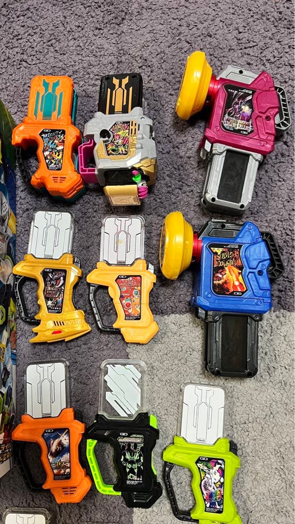 仮面ライダーエグゼイド DXゲーマドライバー＆DXバグルドライバー（used）