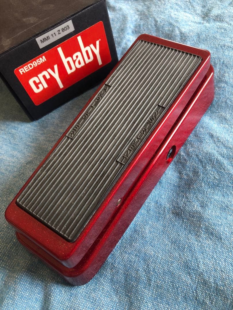 おまけ付き　Jim Dunlop cry baby GCB-95限定レッド