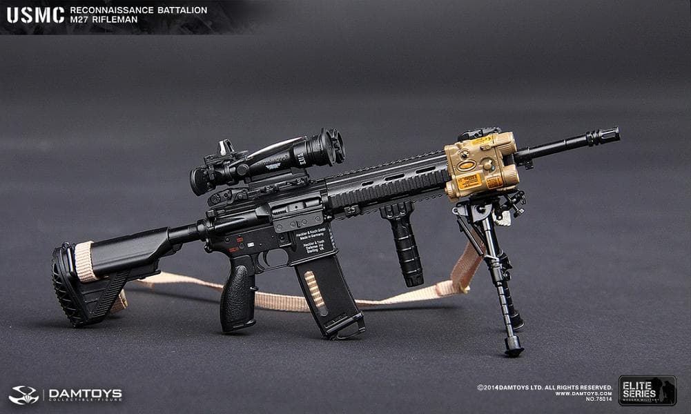 DAMTOYS　USMC M27 RIFLEMAN　78014