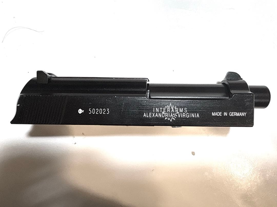 Walther P38-K ガスガン 9mm パーツ スライド