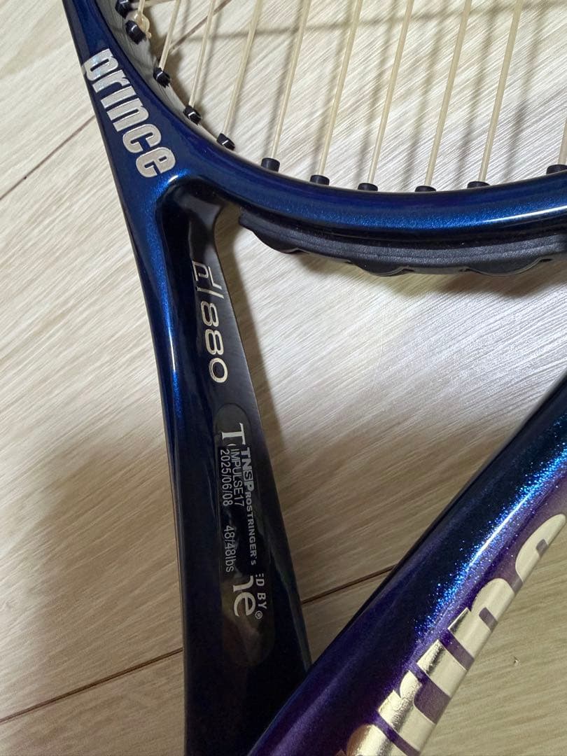 prince X100 右利き用　硬式テニスラケット