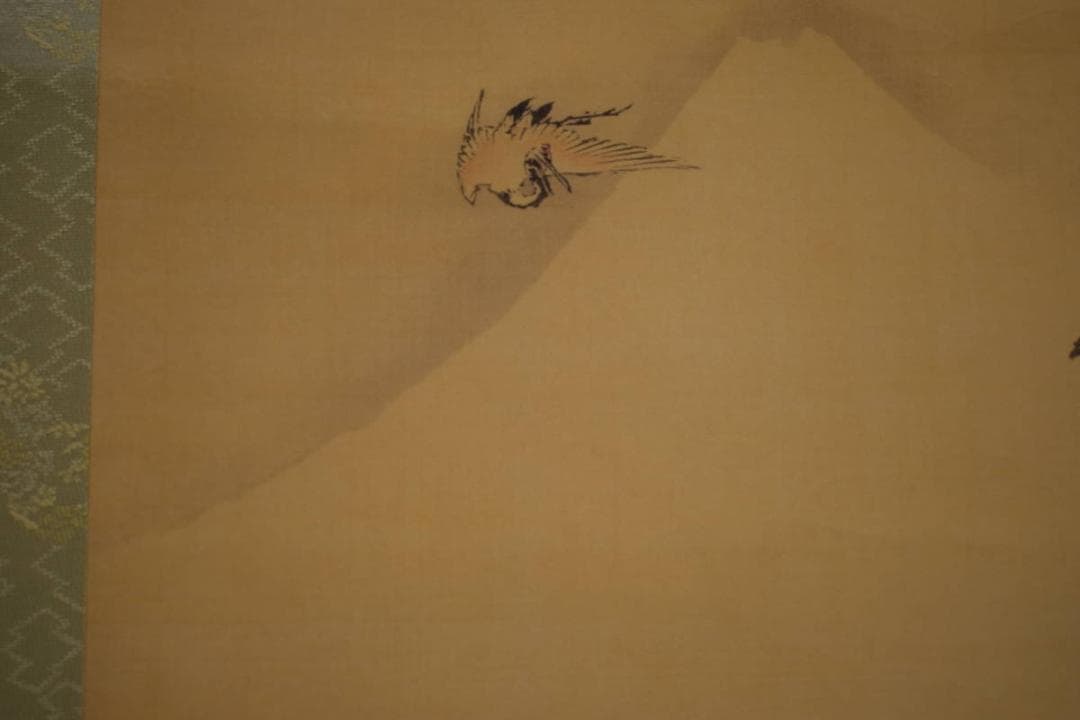 複製/葛飾北斎/富士山水七福神図/横物/工芸/布袋屋掛軸HI-637