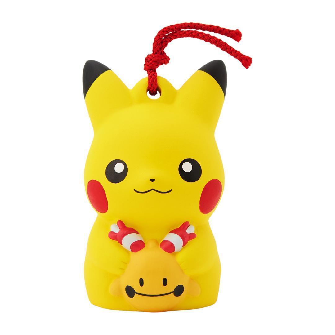 陶飾り　ピカチュウ　ポニータ　リーシャン　鈴　ポケモンセンター　置物　正月