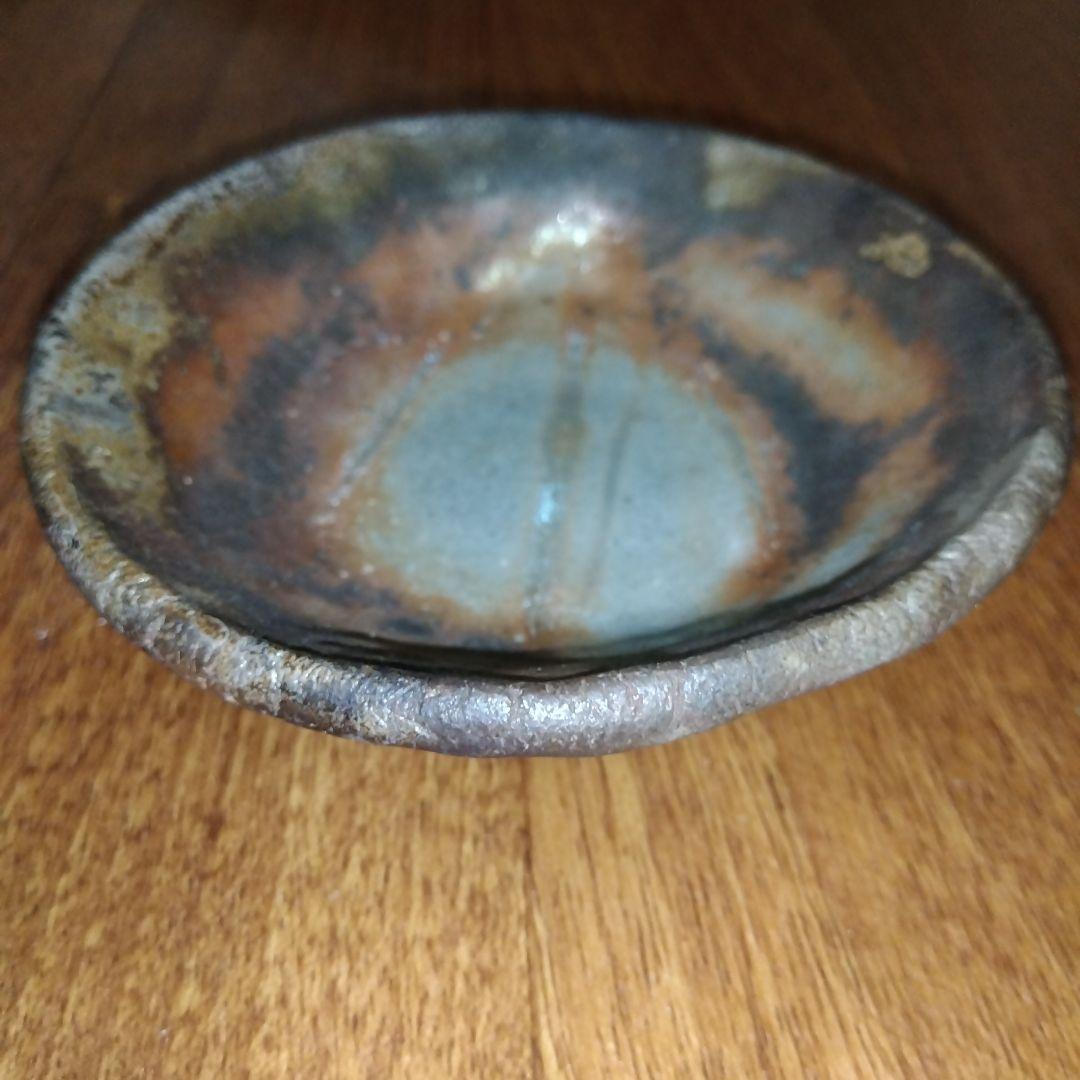 【レア】宝瓶 木村春芳作 備前焼 陶器製急須 松ぼっくり 茶托付き 宝瓶台付き