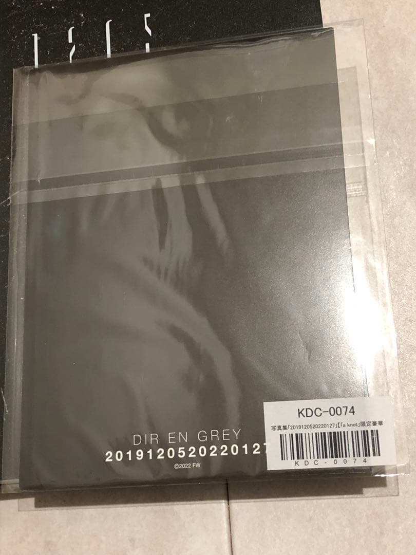 DIR EN GREY FC限定写真集 直筆サイン入りカードセット付き