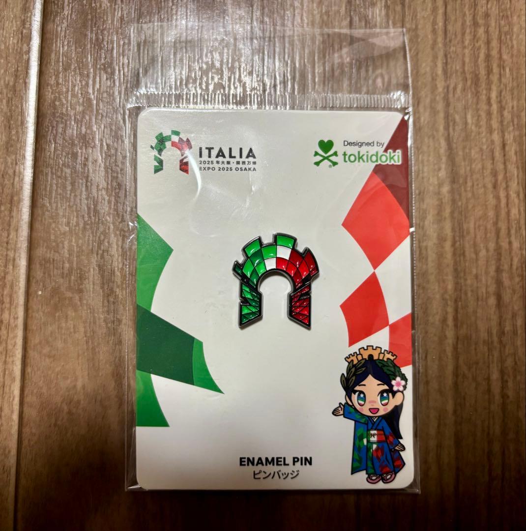 EXPO2025 イタリア館　ピンバッジ