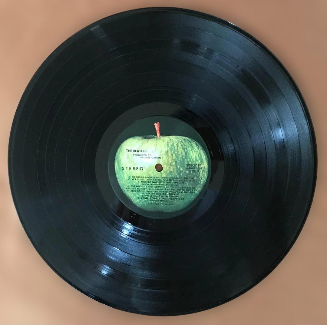 有名なミスラベル米国初回貴重盤！BEATLES “ WHITE　ALBUM ”