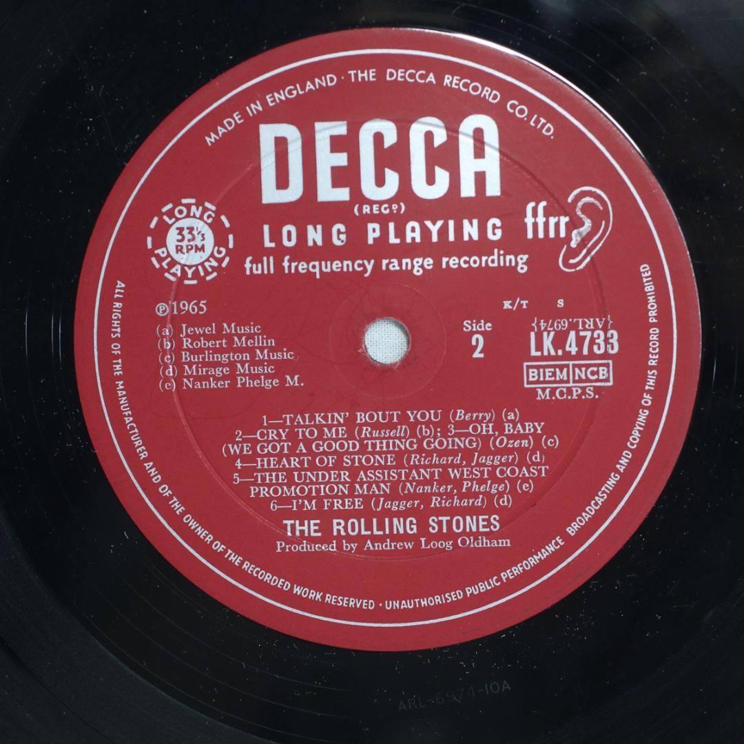 英LP Rolling Stones Out of Our Heads Mono