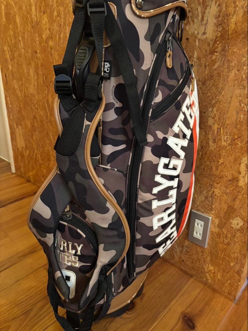 PEARLY GATES 迷彩キャディバッグ 限定