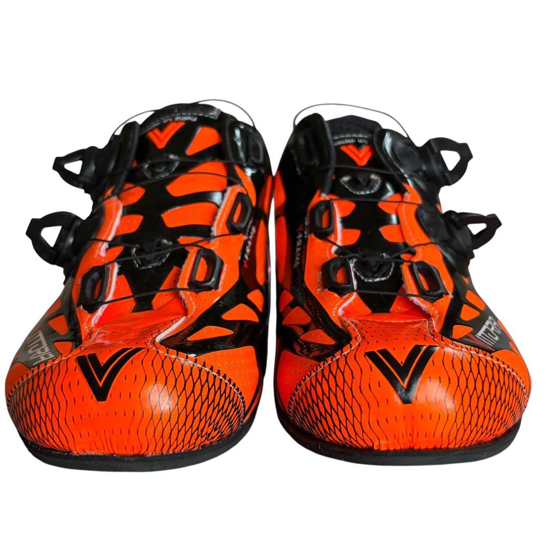 【新品】VITTORIA サイクリングシューズ サイズ43 オレンジ