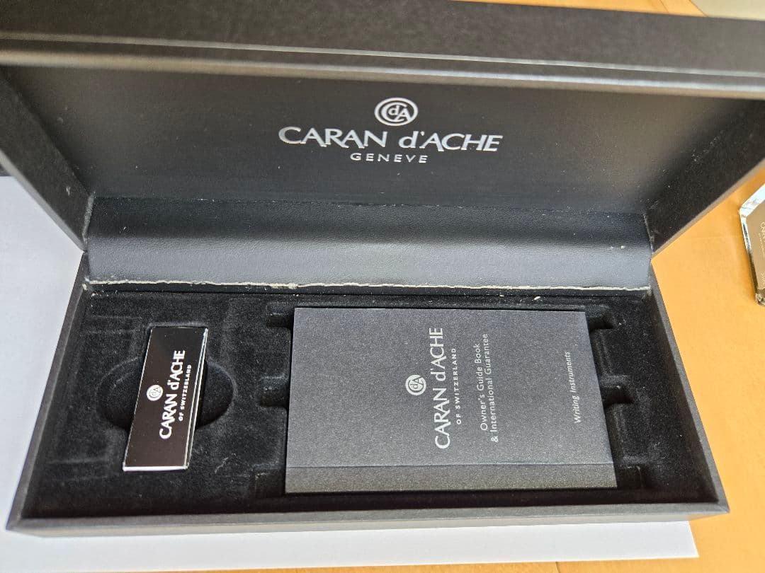 カランダッシュ レマン 万年筆 ターコイズ、インク付