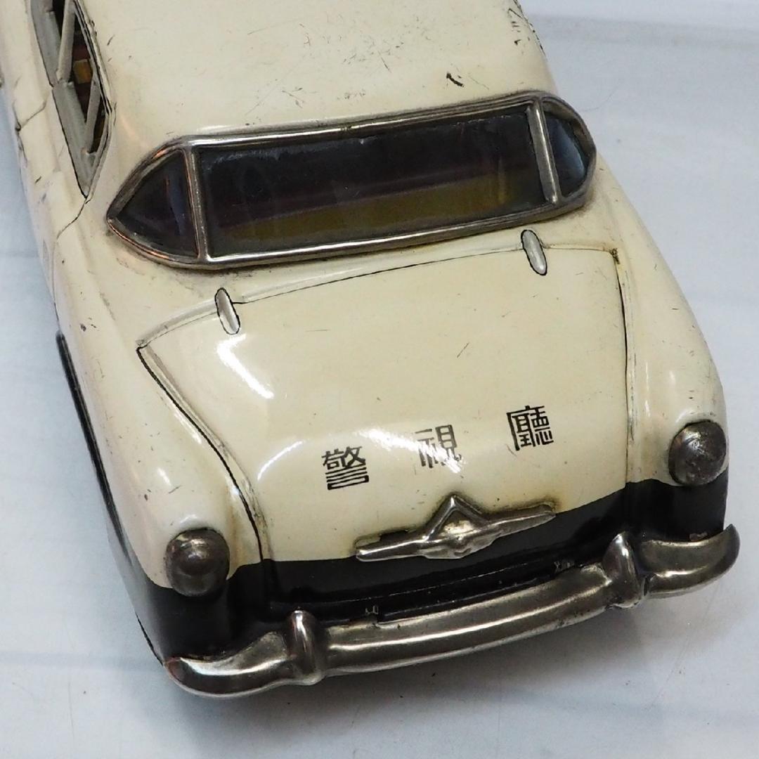萬代屋【初代トヨペット クラウン警視庁パトカー欠品有】ブリキtin car箱無
