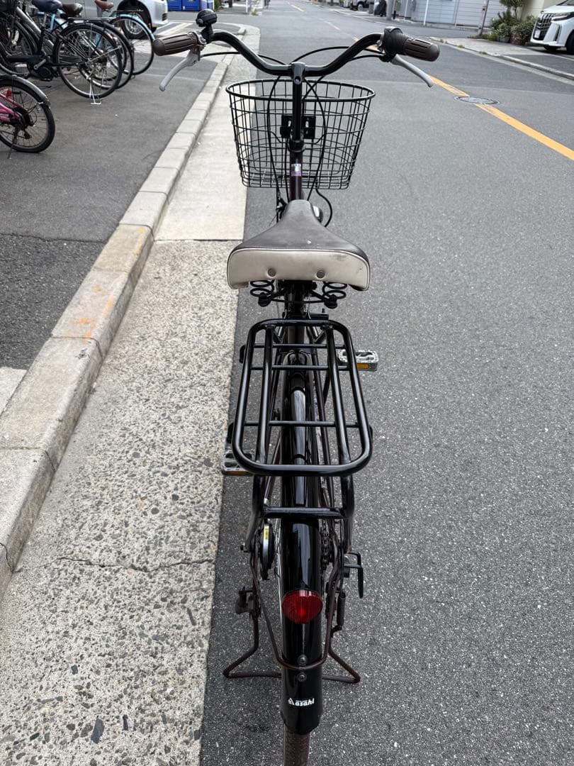 86 自転車 大阪市 【引取り限定】 26インチ 変速付き