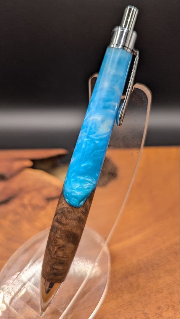 613ハイブリッドウッド　レジンウッド　木軸シャーペン　ボールペン