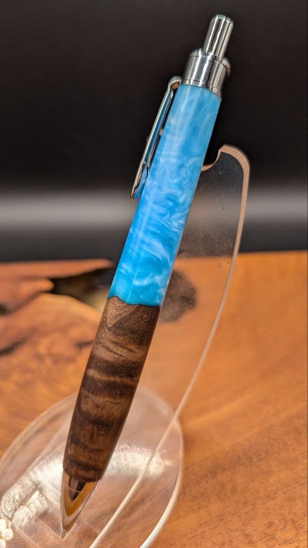 613ハイブリッドウッド　レジンウッド　木軸シャーペン　ボールペン