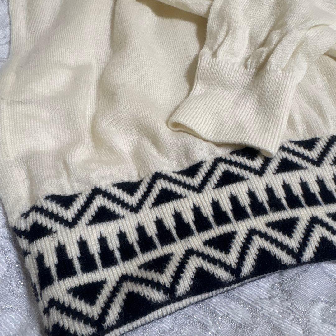 PEARY GATES ウール100％ セーター ニット 薄手 パーリーゲイツ