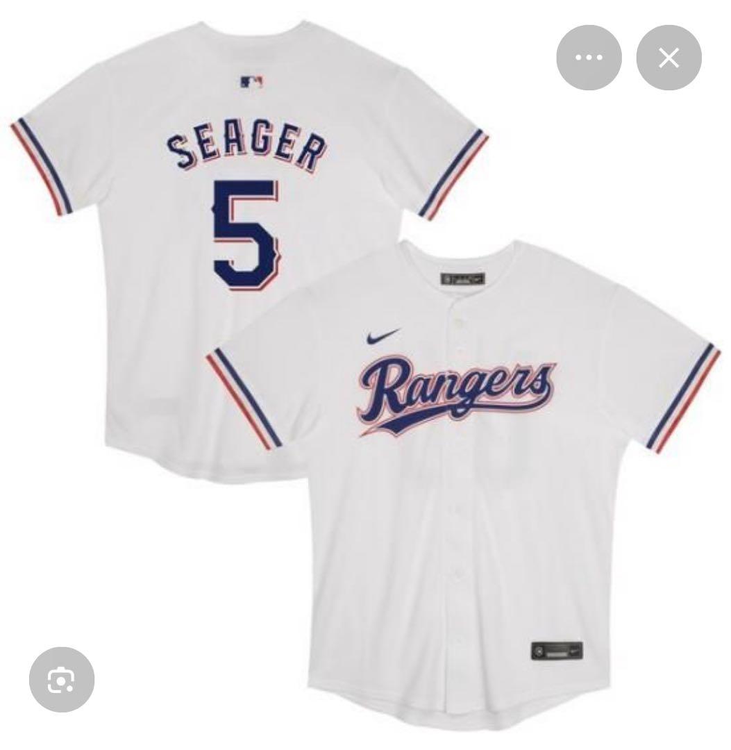 fanatics コーリーシーガー　SEAGER サインユニフォーム カード以外