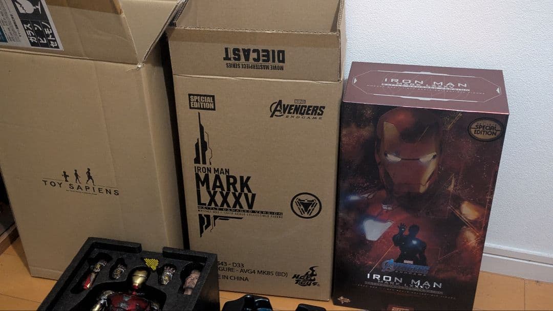 P*i様 ホットトイズ　アイアンマン　MK85 バトルダメージ版　スペシャルエデ