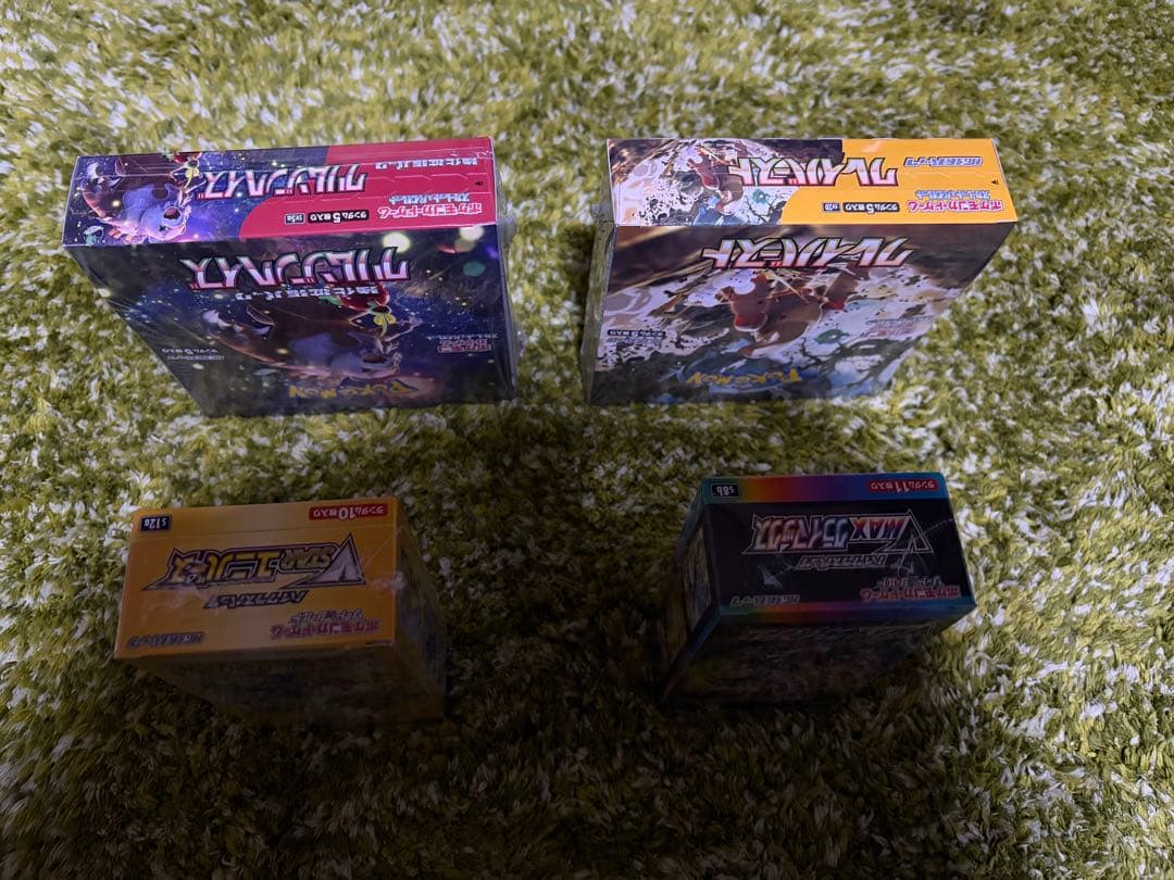 ポケモンカード　シュリンク付き　4BOXまとめ売り