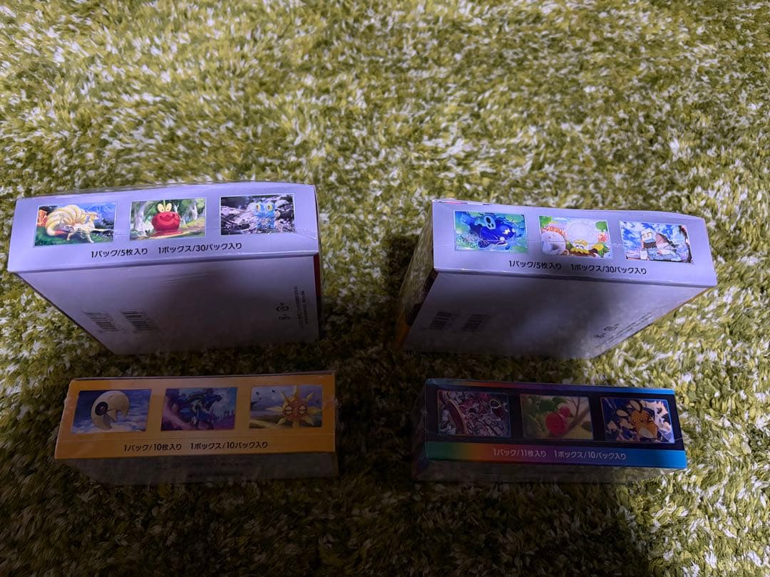 ポケモンカード　シュリンク付き　4BOXまとめ売り