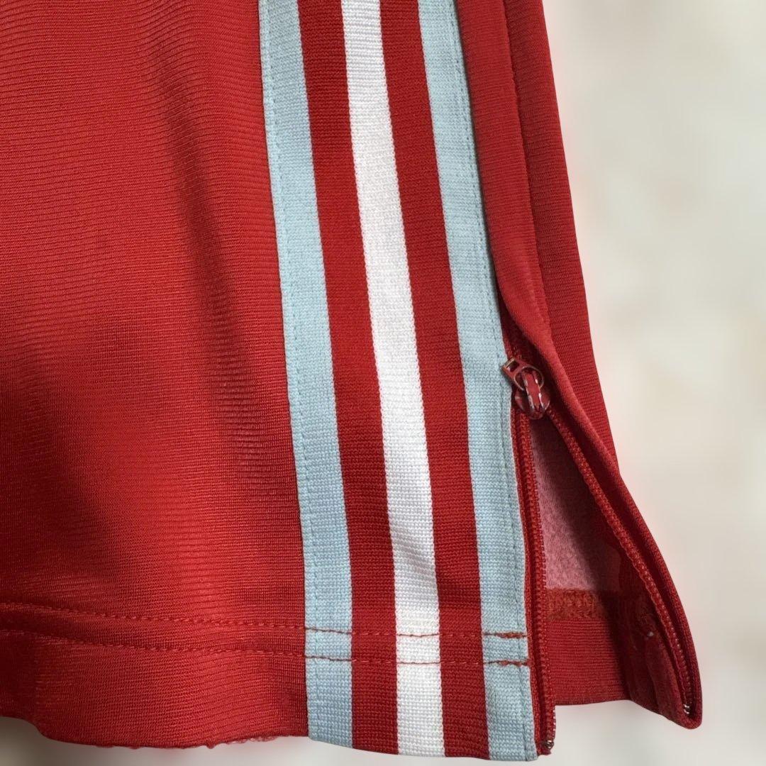 adidas ヴィンテージ　赤ジャージ 上下