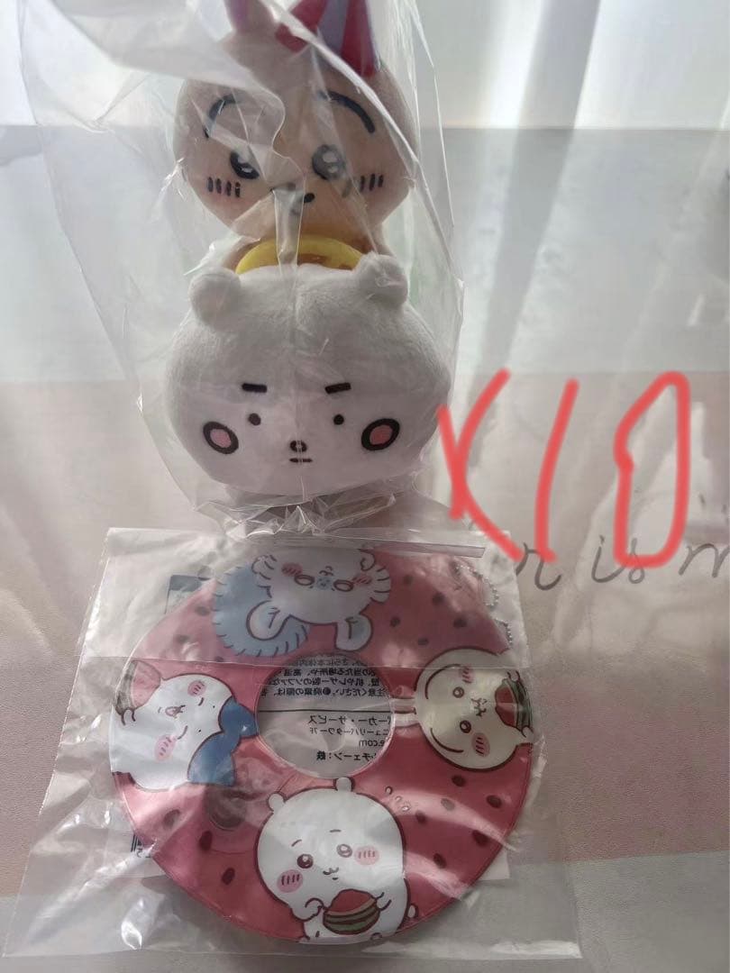 ちいかわらんど　ぴーぽぽぬいぐるみ うさぎ