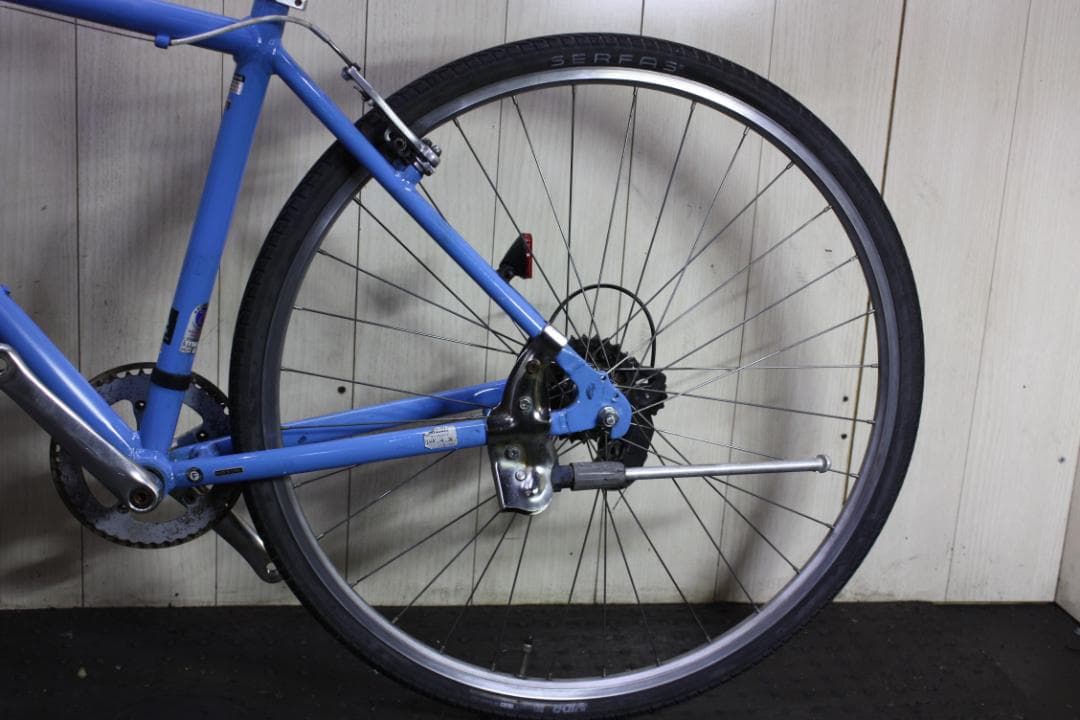 あさひ製WEEKEND アルミ 700C 7速 460mm LIGHT BLUE