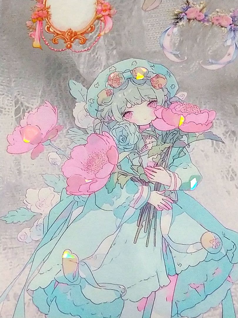 廃盤品✩J1134＃初春日记(贝壳光)噬魂切り売り海外人物女の子AIマステ