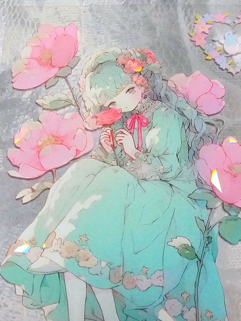 廃盤品✩J1134＃初春日记(贝壳光)噬魂切り売り海外人物女の子AIマステ