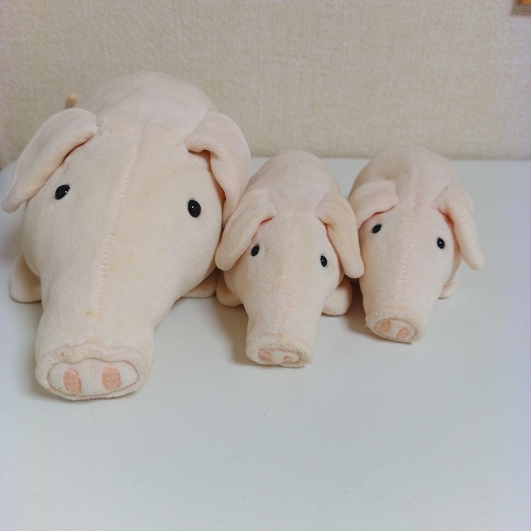 バムセ　ブタ　ぬいぐるみ　ロッタちゃん　ビンテージ　レア